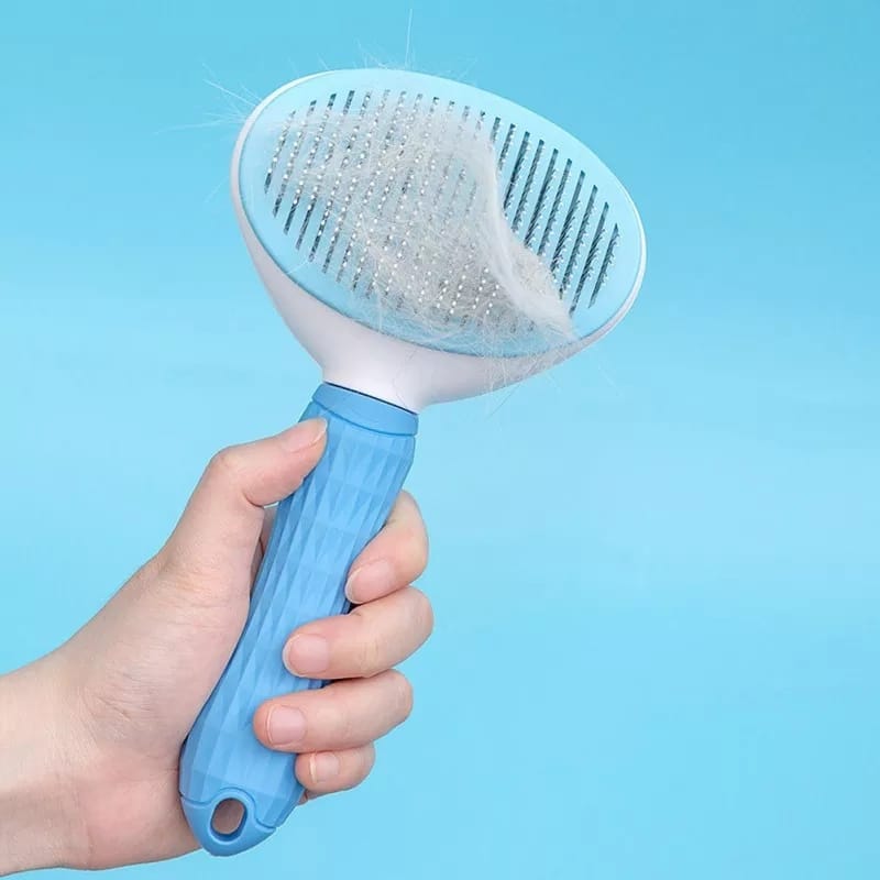 Round Shape Premium Automatic Grooming Brush - Image 3