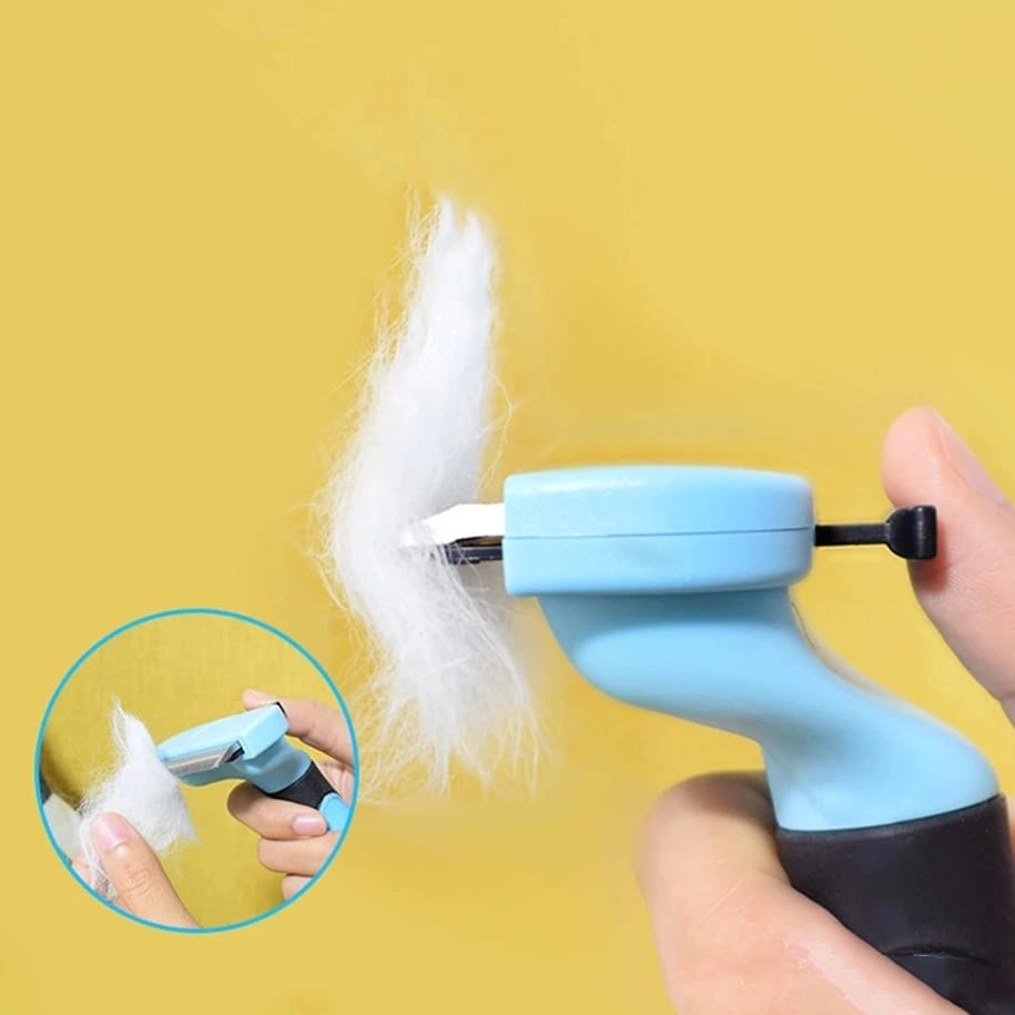 Deshedding Hair/ Fur Remover Brush for Pet Cat & Dog - Image 4