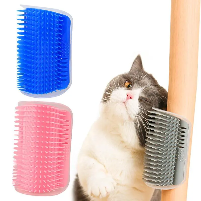 Cat Self Groomer | Cat Massage Device with Catnip