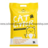 Captain Meow Bentonite Cat Litter Lemon 5L