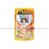 Nekko Kitten Cat Pouch Tuna Mouse With Salmon 70g