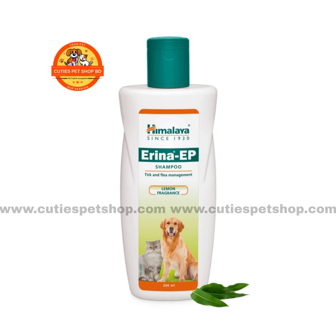 Himalaya Erina EP Flea and Tick Lemon Fragrance Shampoo 200ml