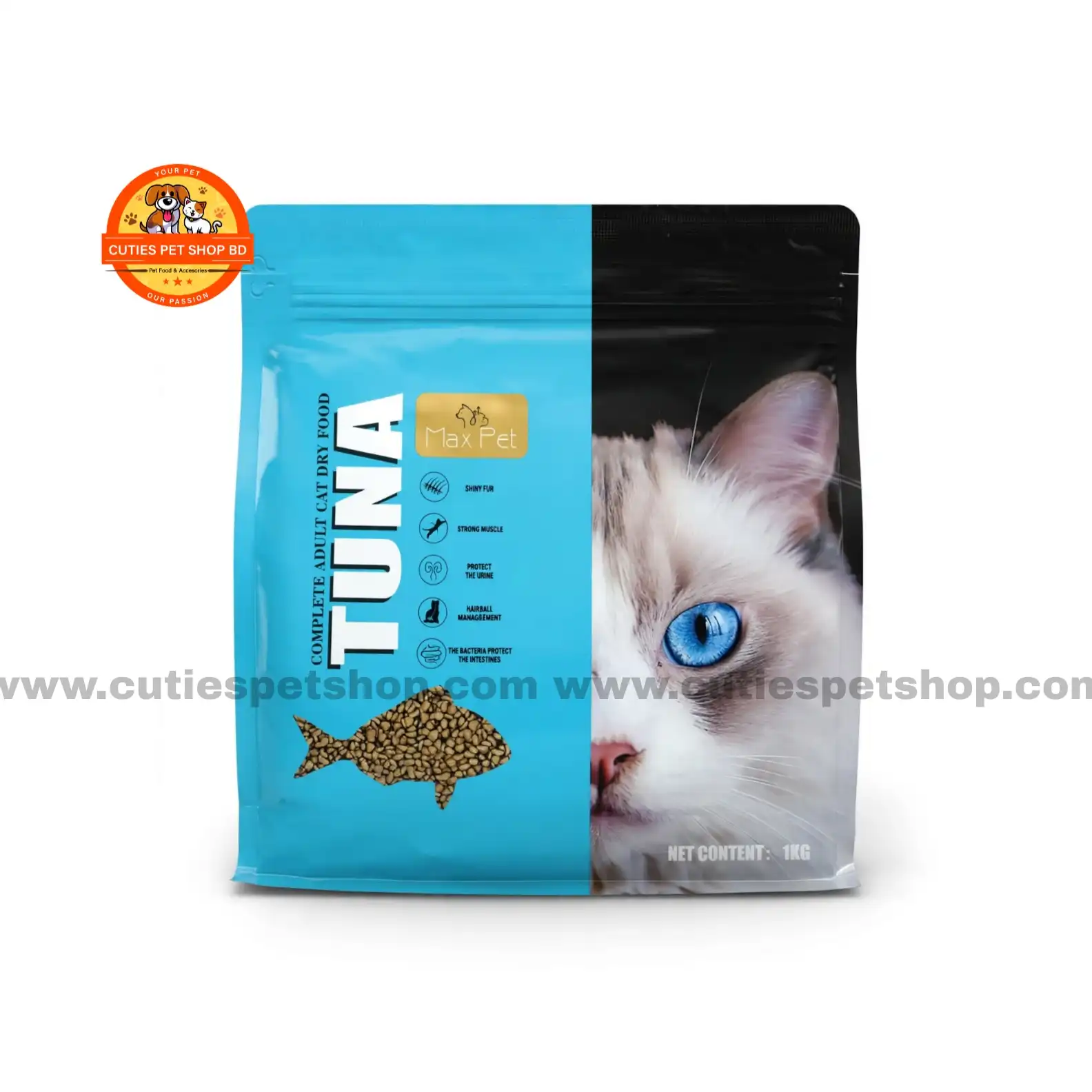 MaxPet Adult Tuna Cat Food 1kg